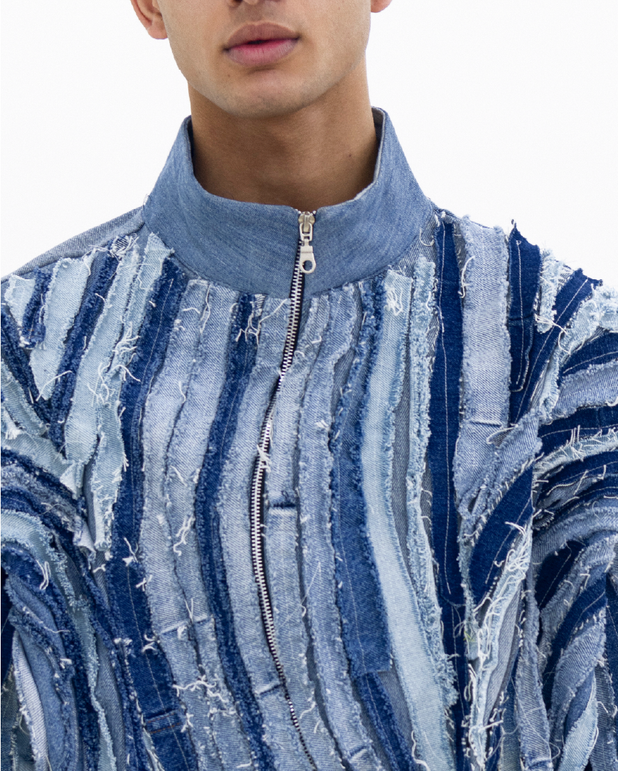 Waves of Denim Jacket