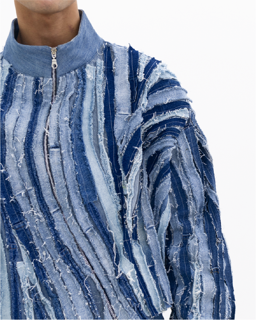Waves of Denim Jacket